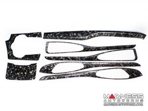 Alfa Romeo Stelvio Complete Interior Trim Kit - Forged Carbon Fiber 